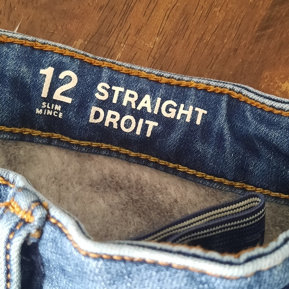 GAP 2 Pairs Kids Linen Jeans - Picture 2 of 6